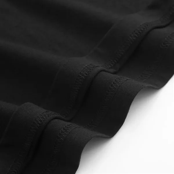 6.3 oz 100% Cotton Unisex Round Neck Short Sleeve T-shirt - 6.3 oz 100% Cotton Unisex Round Neck Short Sleeve T-shirt - Image 9 of 9