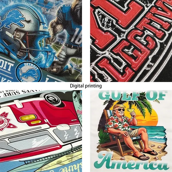 7.3 oz Oversize 100% Cotton Unisex Short Sleeve T-shirt - 7.3 oz Oversize 100% Cotton Unisex Short Sleeve T-shirt - Image 2 of 5