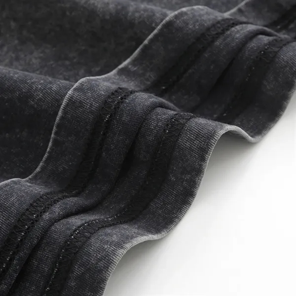 8.1 oz Heavyweight 100% Cotton Washed T-shirt - 8.1 oz Heavyweight 100% Cotton Washed T-shirt - Image 4 of 10