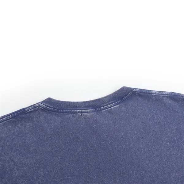 8.1 oz Heavyweight 100% Cotton Washed T-shirt - 8.1 oz Heavyweight 100% Cotton Washed T-shirt - Image 5 of 10