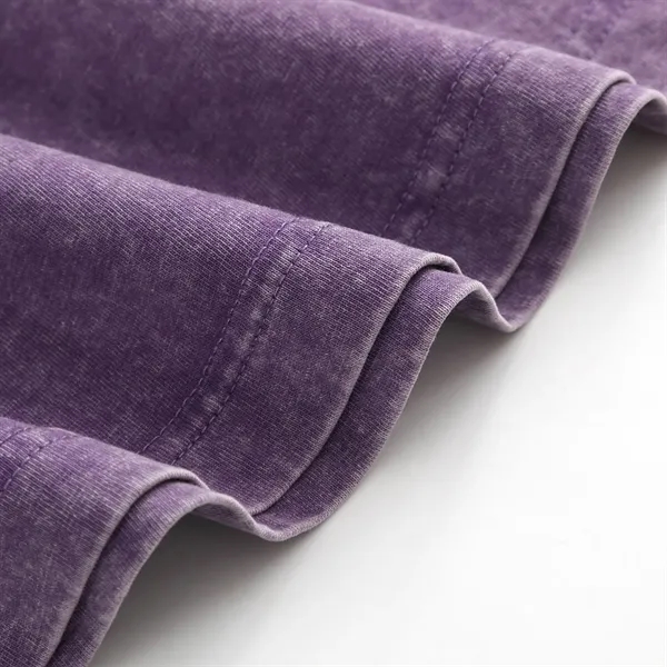 8.1 oz Heavyweight 100% Cotton Washed T-shirt - 8.1 oz Heavyweight 100% Cotton Washed T-shirt - Image 9 of 10