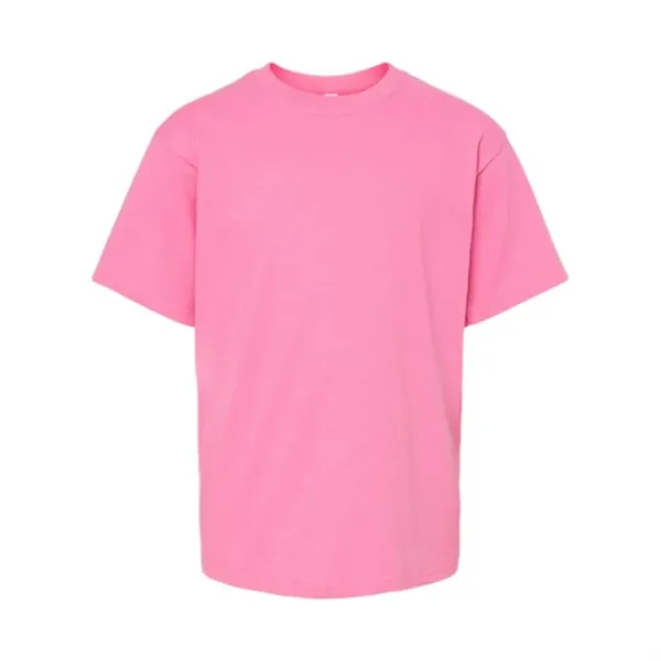 6.3 oz Teenagers' 100% Cotton Crew Neck T-shirt - 6.3 oz Teenagers' 100% Cotton Crew Neck T-shirt - Image 4 of 9