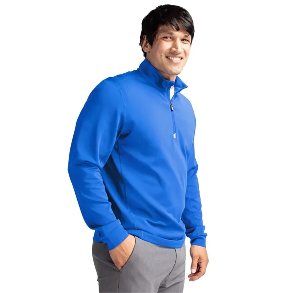 Cutter & Buck Traverse Stretch Eco Quarter Zip Mens Pullover - Cutter & Buck Traverse Stretch Eco Quarter Zip Mens Pullover - Image 37 of 85
