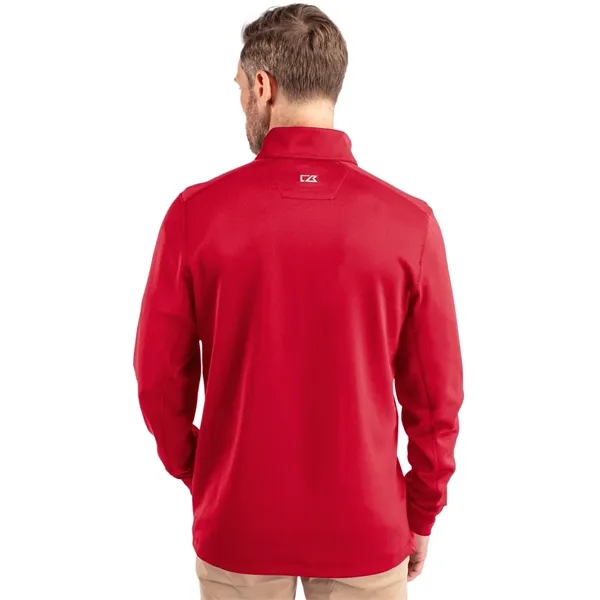 Cutter & Buck Traverse Stretch Eco Quarter Zip Mens Pullover - Cutter & Buck Traverse Stretch Eco Quarter Zip Mens Pullover - Image 64 of 85
