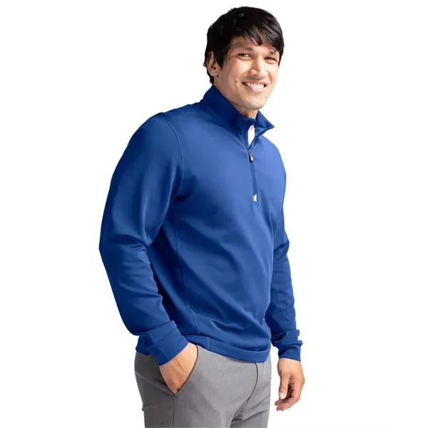 Cutter & Buck Traverse Stretch Eco Quarter Zip Mens Pullover - Cutter & Buck Traverse Stretch Eco Quarter Zip Mens Pullover - Image 73 of 85