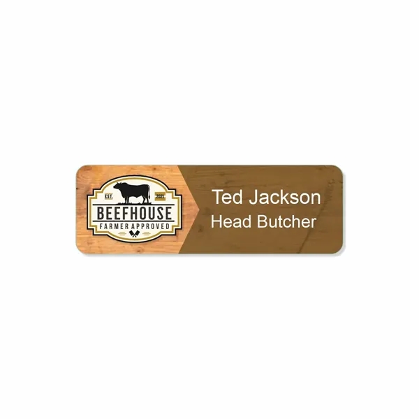 Name Badge 3 x 1 Full Color - Name Badge 3 x 1 Full Color - Image 0 of 0