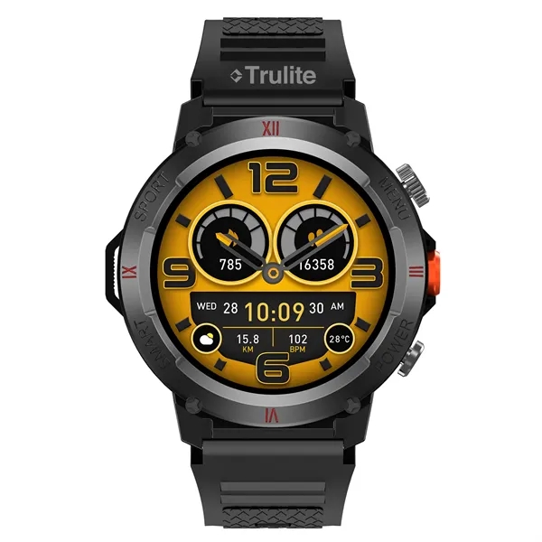 Custom Round Fitness Smart Watch