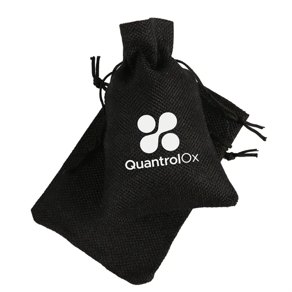 Linen Drawstring Pouch for Jewelry Gifts
