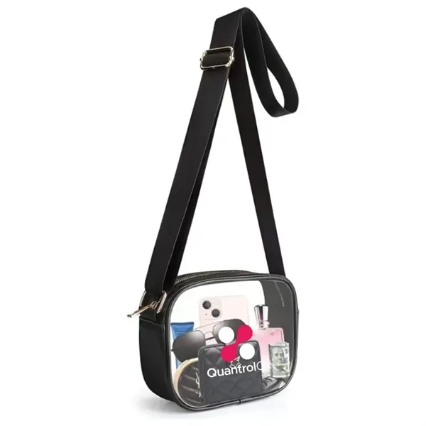 Clear PVC Crossbody Bag