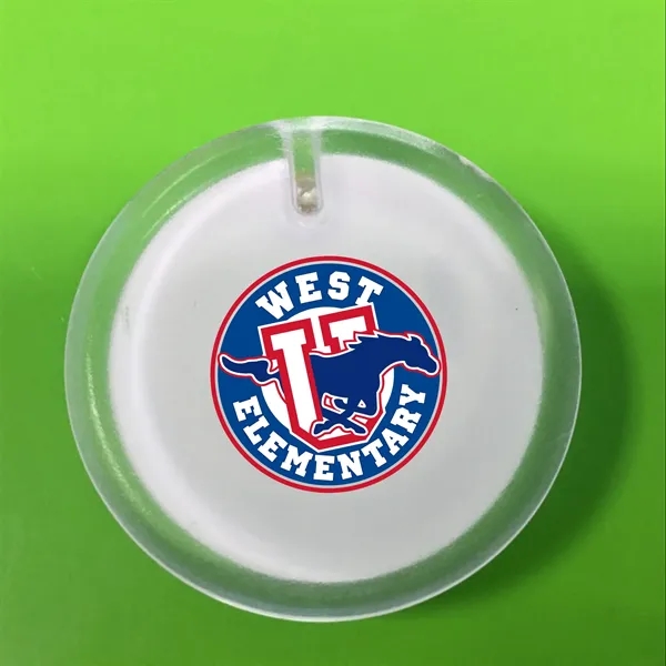 Round Shape Luminous Badge