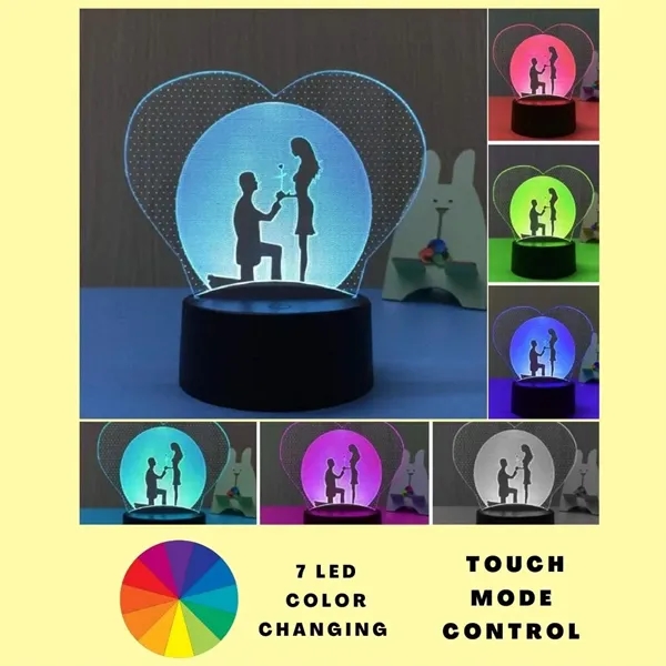 Custom Shape Acrylic LED Lamp Night Light