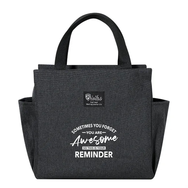 Oxford Cloth Lunch Tote Bag
