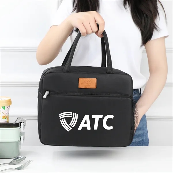Oxford Cloth Lunch Tote Bag