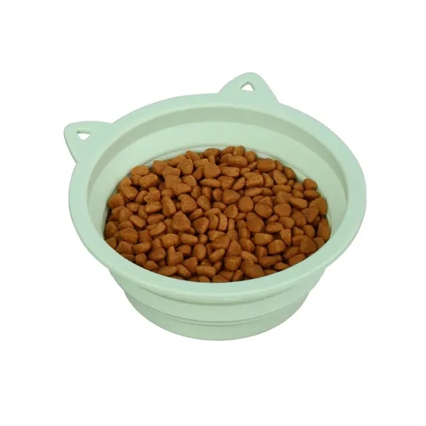 Foldable And Portable Silicone Dog Bowl Cup-650ml