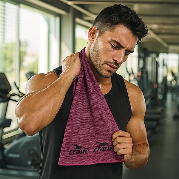Custom Cooling Sports Towel for Instant Relief