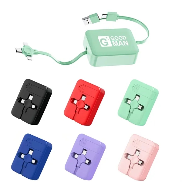 Retractable 3-in-1 Charging Cable