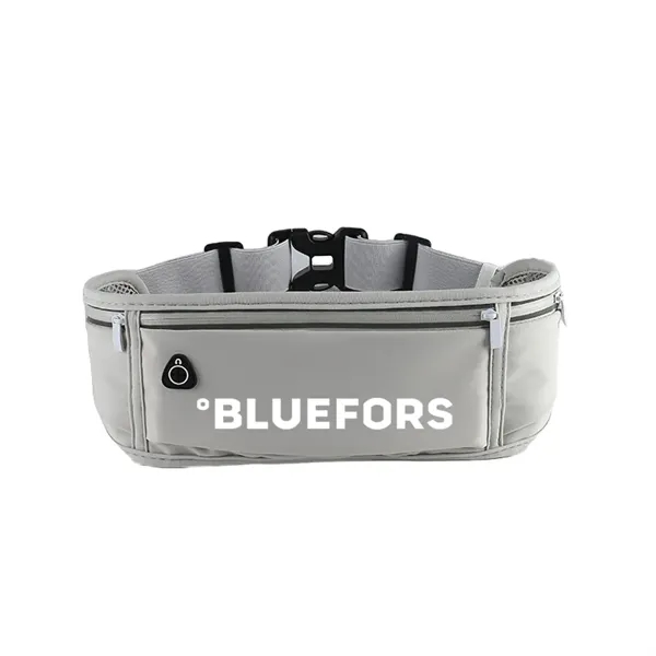 Three-Pocket Sports Waist Bag