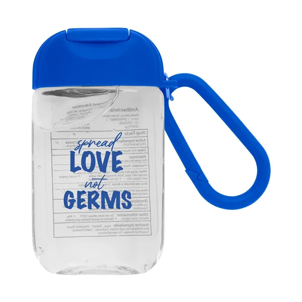 1 oz. Hand Sanitizer Gel and Carabiner - 1 oz. Hand Sanitizer Gel and Carabiner - Image 0 of 14