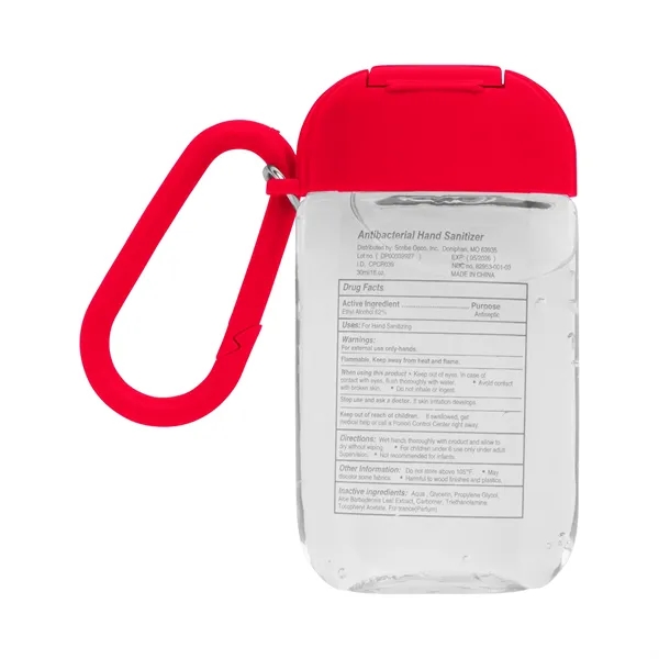 1 oz. Hand Sanitizer Gel and Carabiner - 1 oz. Hand Sanitizer Gel and Carabiner - Image 8 of 14