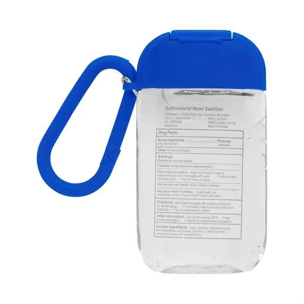 1 oz. Hand Sanitizer Gel and Carabiner - 1 oz. Hand Sanitizer Gel and Carabiner - Image 10 of 14