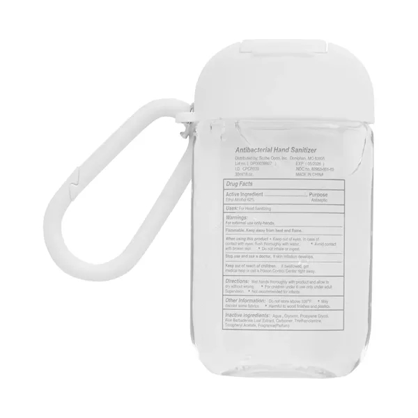 1 oz. Hand Sanitizer Gel and Carabiner - 1 oz. Hand Sanitizer Gel and Carabiner - Image 12 of 14