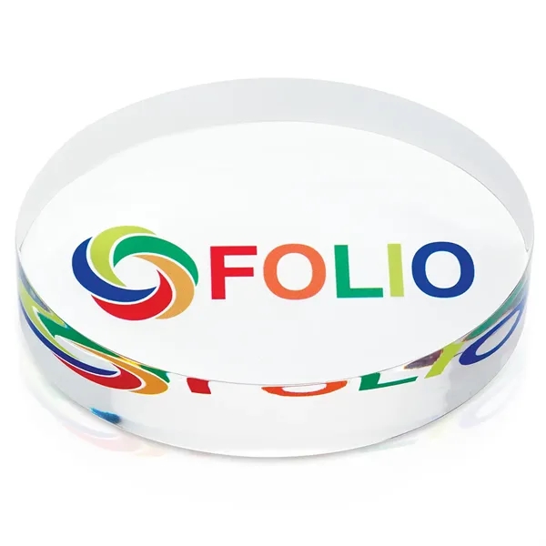 JAFFA® Oval Acrylic Paperweight - JAFFA® Oval Acrylic Paperweight - Image 0 of 2