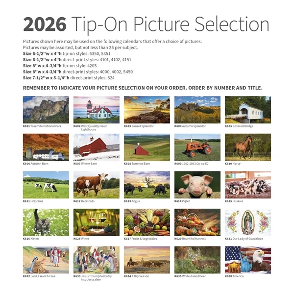 Triumph® Calendars Farm Pocket Calendar - Triumph® Calendars Farm Pocket Calendar - Image 9 of 56