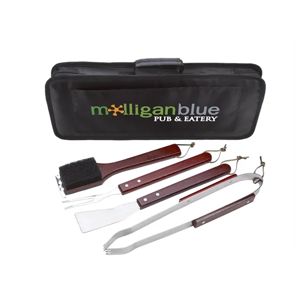 Good Value™ Sizzler 4-Piece BBQ Set - Good Value™ Sizzler 4-Piece BBQ Set - Image 0 of 11