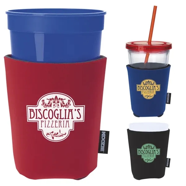 Koozie® Life's a Party Cup Cooler - Koozie® Life's a Party Cup Cooler - Image 0 of 24