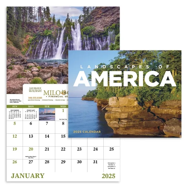 Good Value™ Landscapes of America - Window Calendar - Good Value™ Landscapes of America - Window Calendar - Image 0 of 29