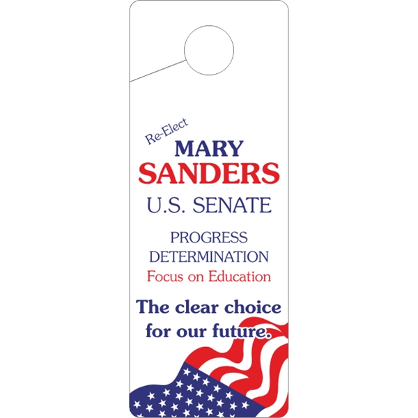 Door Knob Hangers .015" Plastic