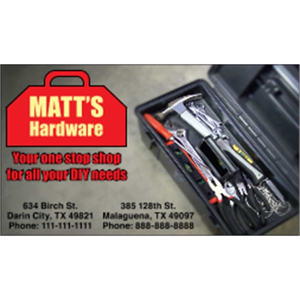 Business Card Magnets - 3 Day