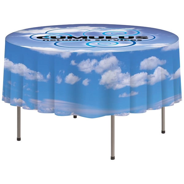 59" x 59" Round Table Cover - 59" x 59" Round Table Cover - Image 0 of 2