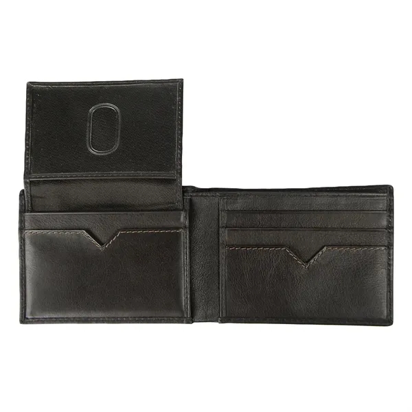 Andrew Philips® Leather Contrast Stitch Billfold Wallet - Andrew Philips® Leather Contrast Stitch Billfold Wallet - Image 2 of 6