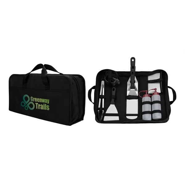 Griddle 12-Piece BBQ Set - Griddle 12-Piece BBQ Set - Image 1 of 6