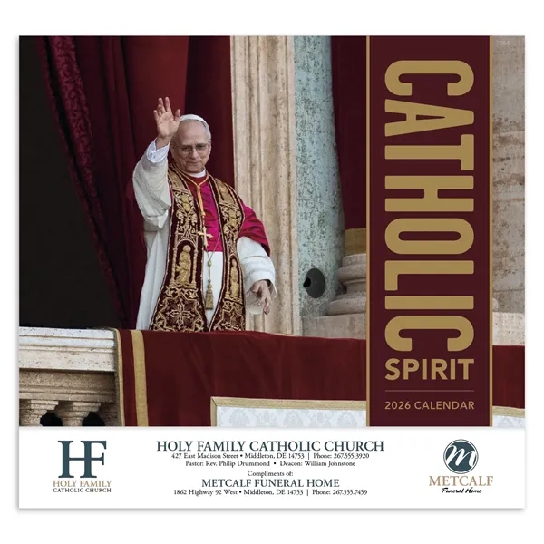 Good Value™ Catholic Spirit - Stapled Calendar - Good Value™ Catholic Spirit - Stapled Calendar - Image 1 of 31