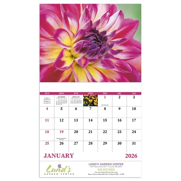 Good Value™ Flowers - Stapled Calendar - Good Value™ Flowers - Stapled Calendar - Image 6 of 18