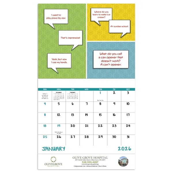 Good Value™ Dad Jokes - Stapled Calendar - Good Value™ Dad Jokes - Stapled Calendar - Image 5 of 30