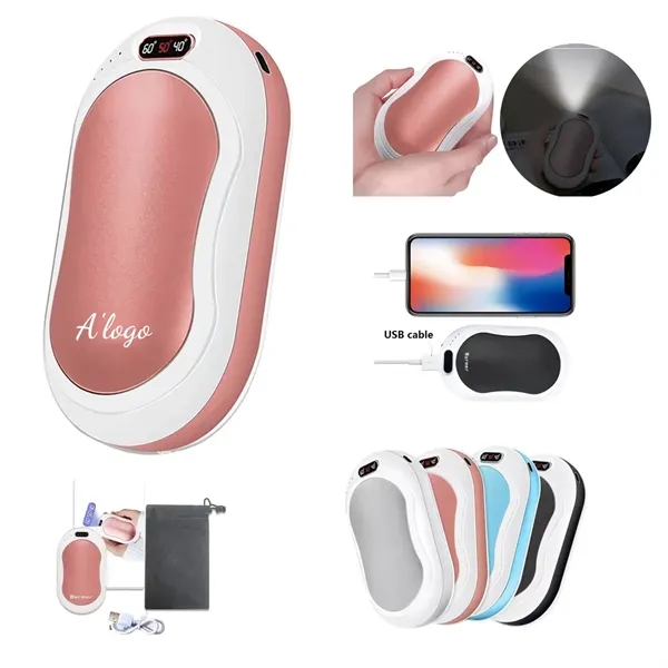 3 in 1 Rechargeable Portable USB Hand Warmer - 3 in 1 Rechargeable Portable USB Hand Warmer - Image 0 of 8