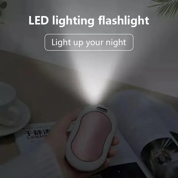 3 in 1 Rechargeable Portable USB Hand Warmer - 3 in 1 Rechargeable Portable USB Hand Warmer - Image 6 of 8