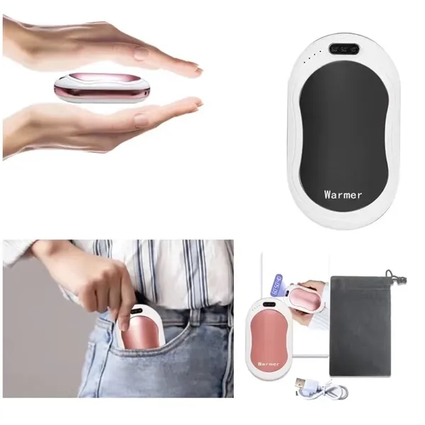 3 in 1 Rechargeable Portable USB Hand Warmer - 3 in 1 Rechargeable Portable USB Hand Warmer - Image 8 of 8