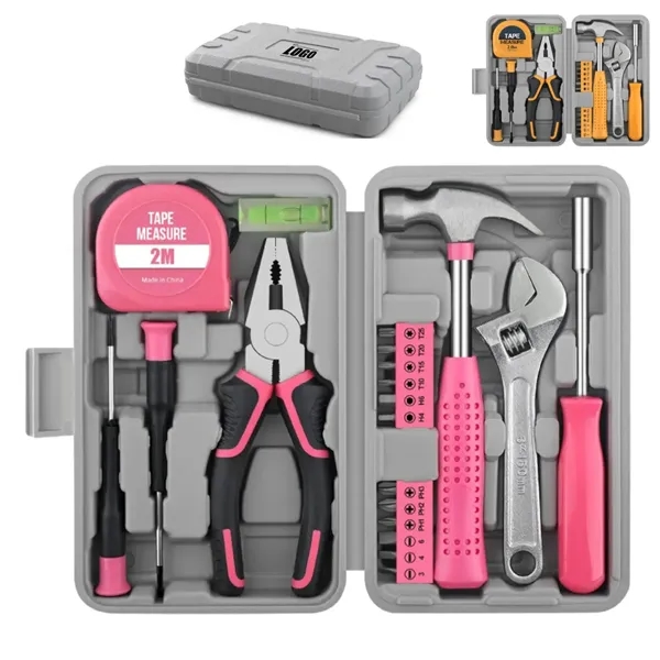 20pcs Basic Household Hand Tool Kit - 20pcs Basic Household Hand Tool Kit - Image 0 of 3