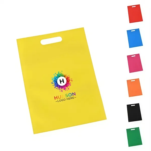 Non-Woven Shopping Bag with Die Cut Handle - Non-Woven Shopping Bag with Die Cut Handle - Image 0 of 14