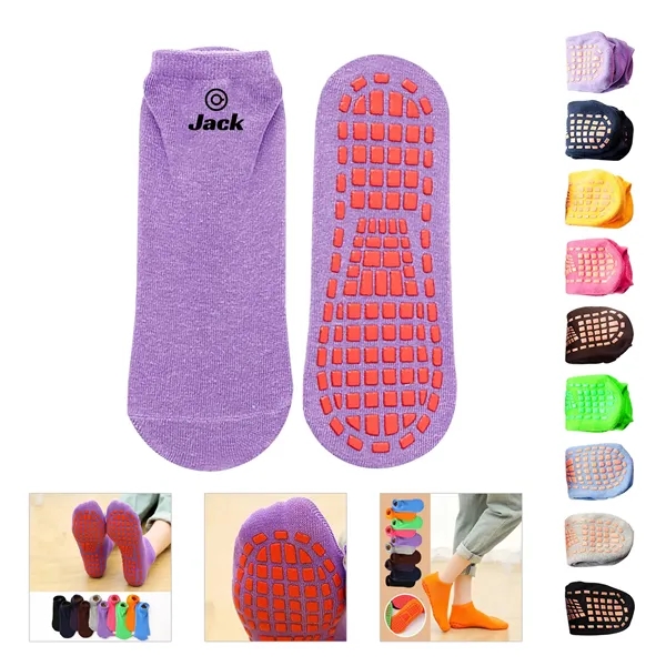 Non Slip Socks Anti Skid Yoga with Silicone points - Non Slip Socks Anti Skid Yoga with Silicone points - Image 0 of 3