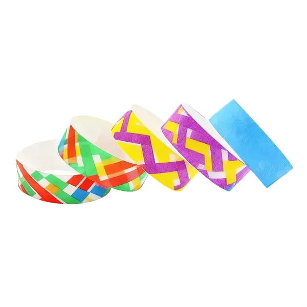 Full Color Fluorescent  Waterproof  Tyvek Wristband - Full Color Fluorescent  Waterproof  Tyvek Wristband - Image 1 of 11