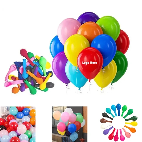 MOQ50 10" Latex Helium Balloon - MOQ50 10" Latex Helium Balloon - Image 0 of 2