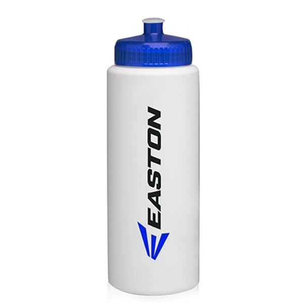 32 oz. HDPE Plastic Sports Water Bottles - 32 oz. HDPE Plastic Sports Water Bottles - Image 3 of 7