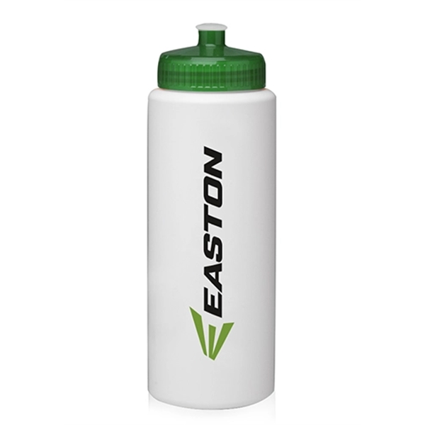 32 oz. HDPE Plastic Sports Water Bottles - 32 oz. HDPE Plastic Sports Water Bottles - Image 4 of 7