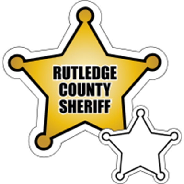 Sheriff Badge - Sheriff Badge - Image 1 of 2