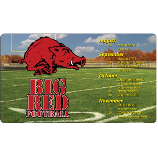 7 x 4 Round Corner - Schedule Magnet